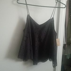 Lace tank top